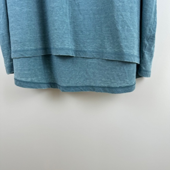 LIVI for LANE BRYANT Sleeveless Teal T Shirt Top Open Back Flap / Plus 26 - 28 - Picture 13 of 16